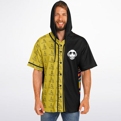 Nicole E Hooded Baseball Jersey V2