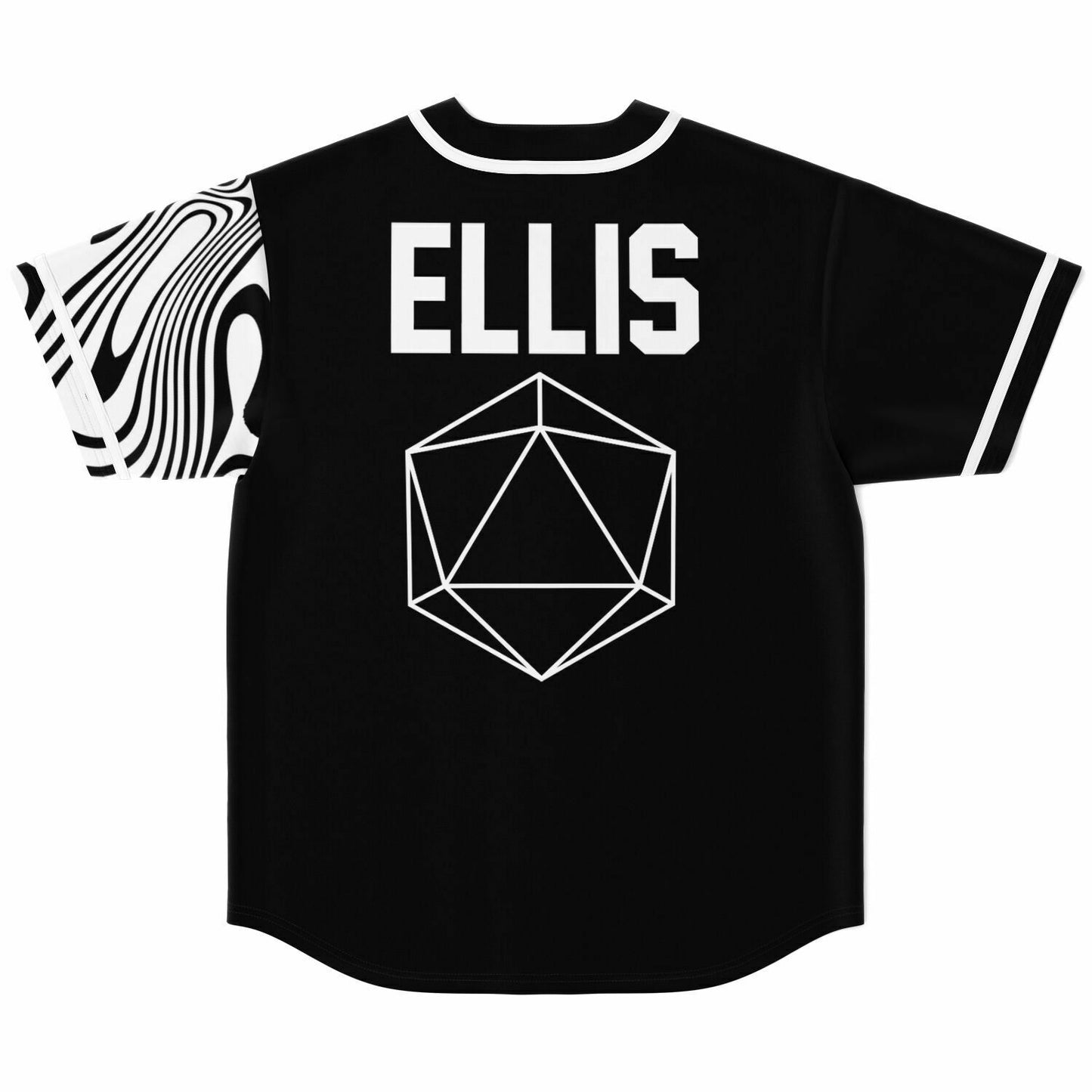 Ellis custom Baseball Jersey V1