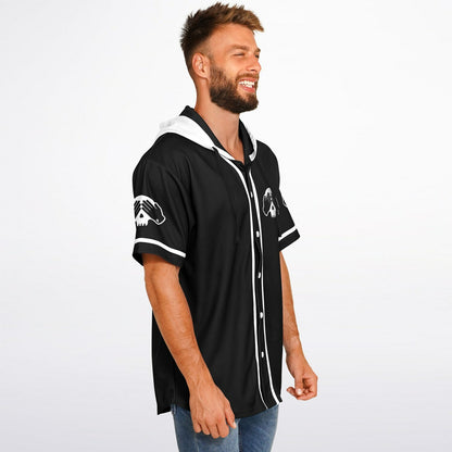 Peekboo custom Hooded Baseball Jersey