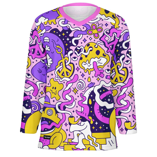 My trippy World Ice Hockey Jersey