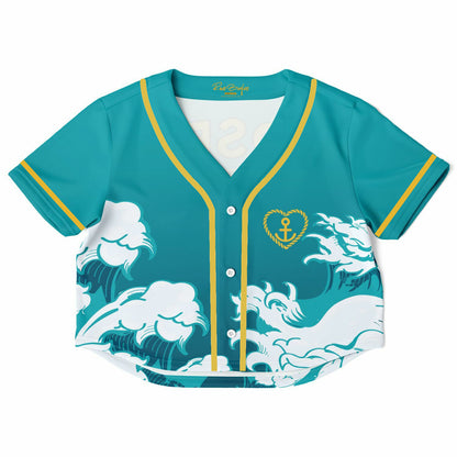 Amanda custom cropped Baseball Jersey