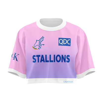 Katrine custon cropped  Soccer Jersey