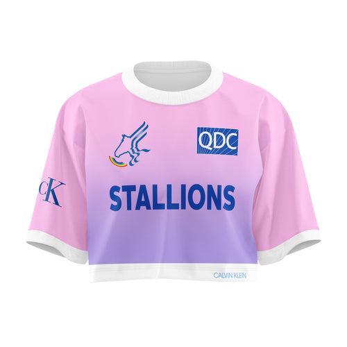 Katrine custon cropped  Soccer Jersey