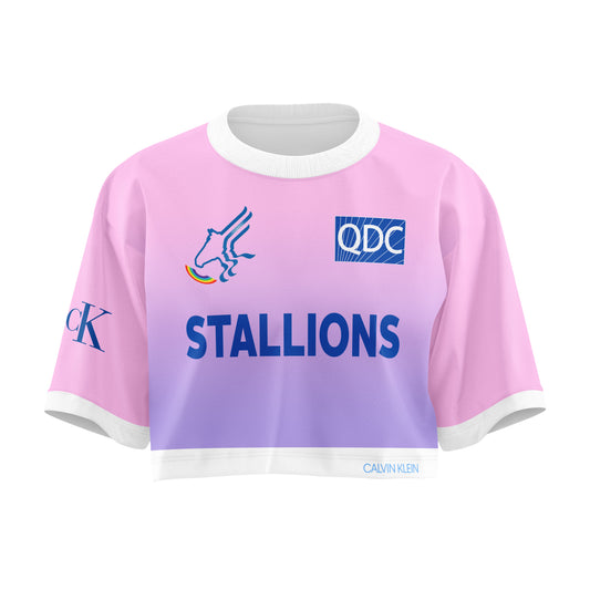 Katrine custon cropped  Soccer Jersey