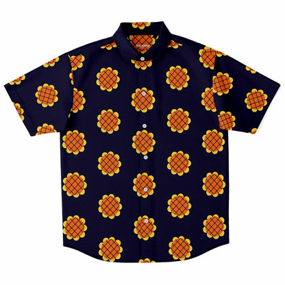 Straw hat Buttons up shirt