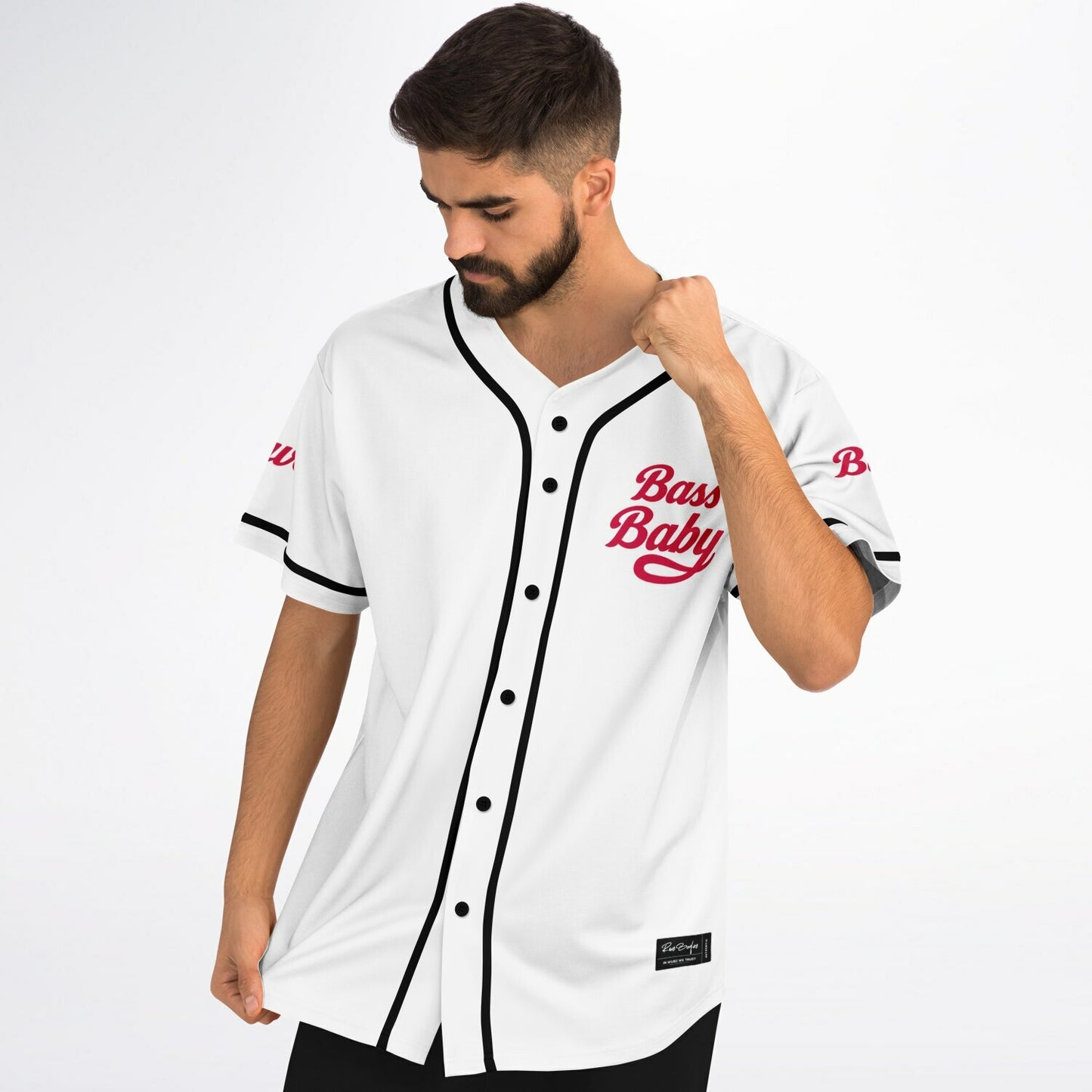 GB Tran custom Baseball Jersey  V1