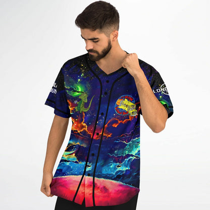 School Bus Baseball Jersey