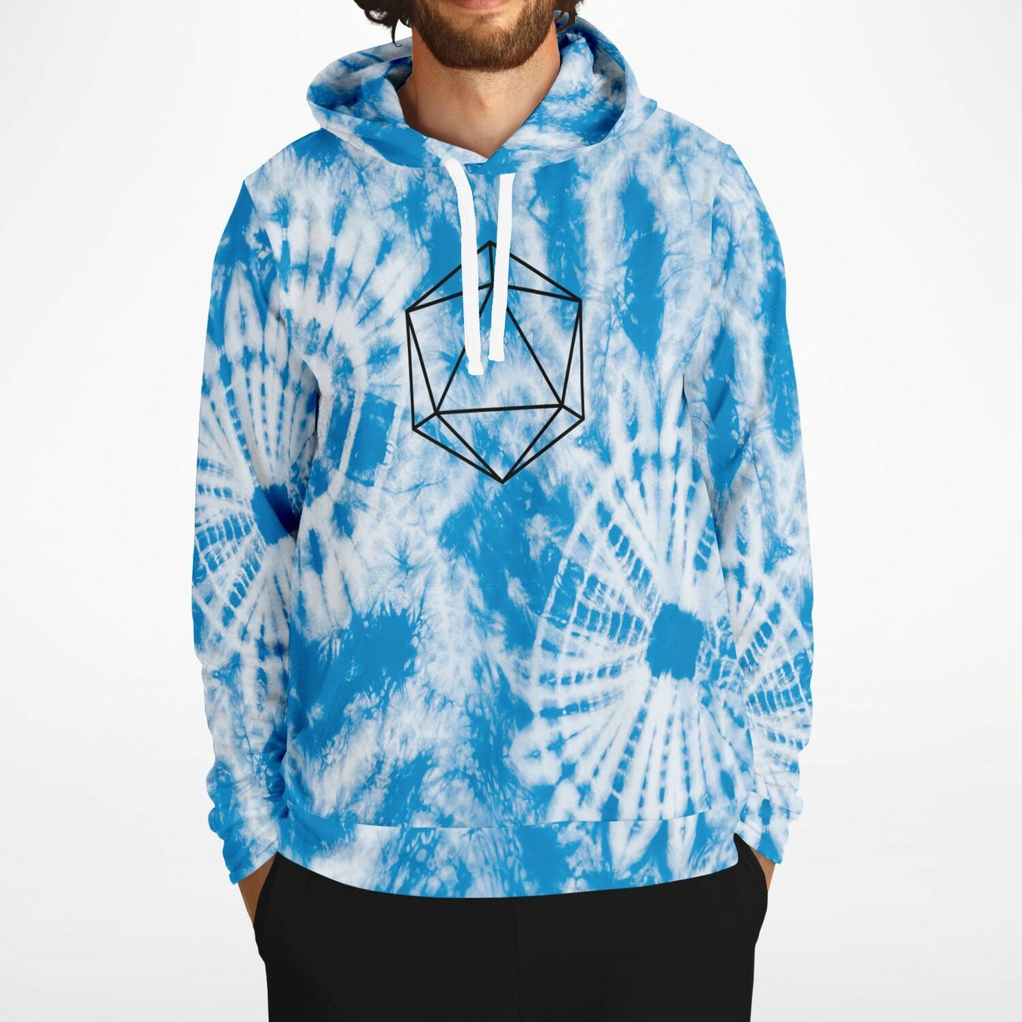 Odesza blue tie dye Hoodie (New)