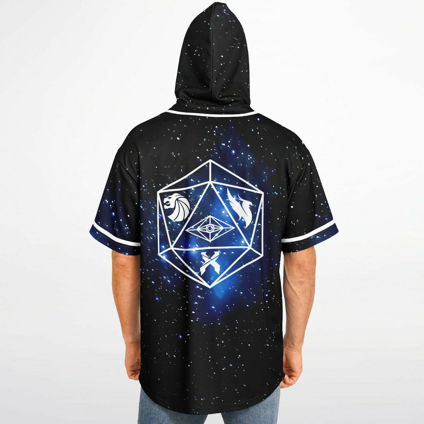All in one Hooded Baseball Jersey