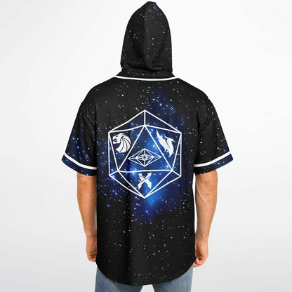 All in one Hooded Baseball Jersey