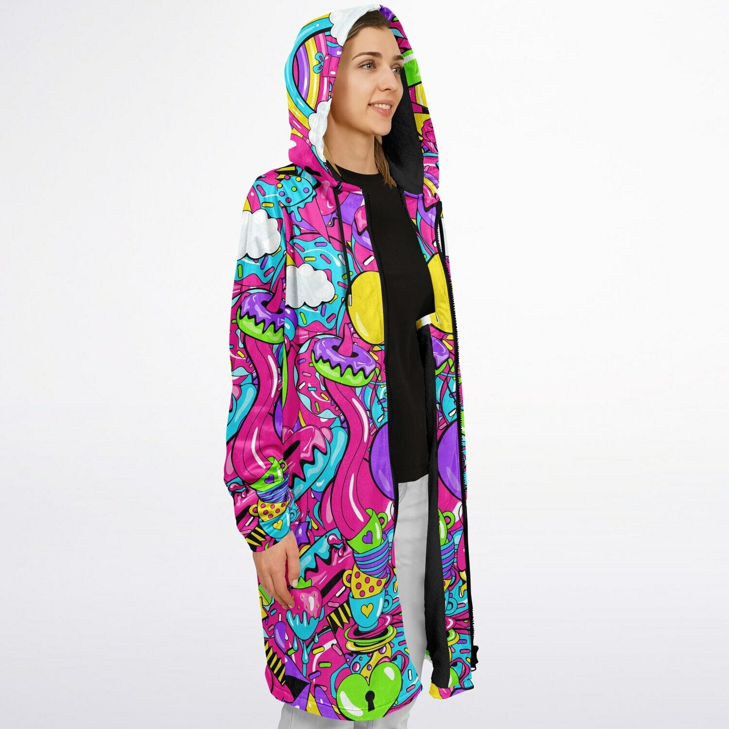 Good vibe Zipper Cloak