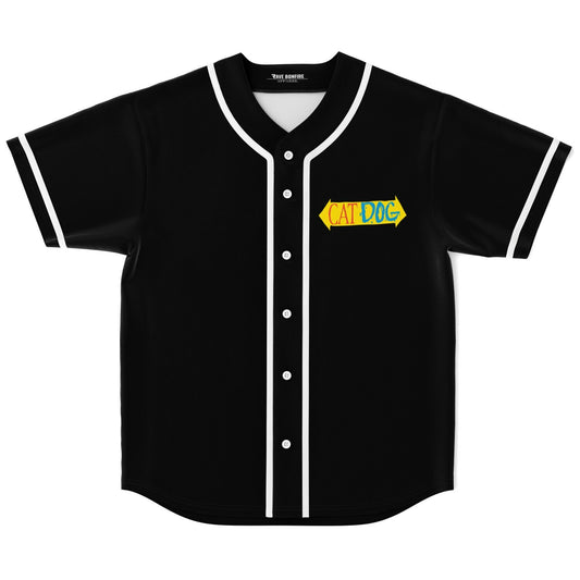 Cat Dog custom Baseball Jersey  V2