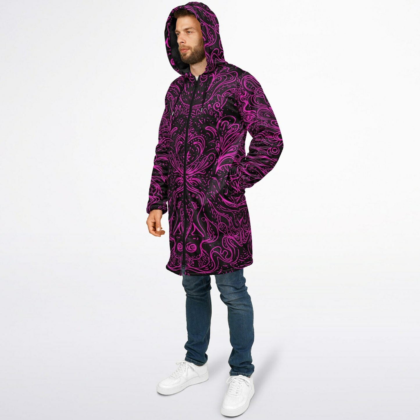 Trippy Zipper Cloak