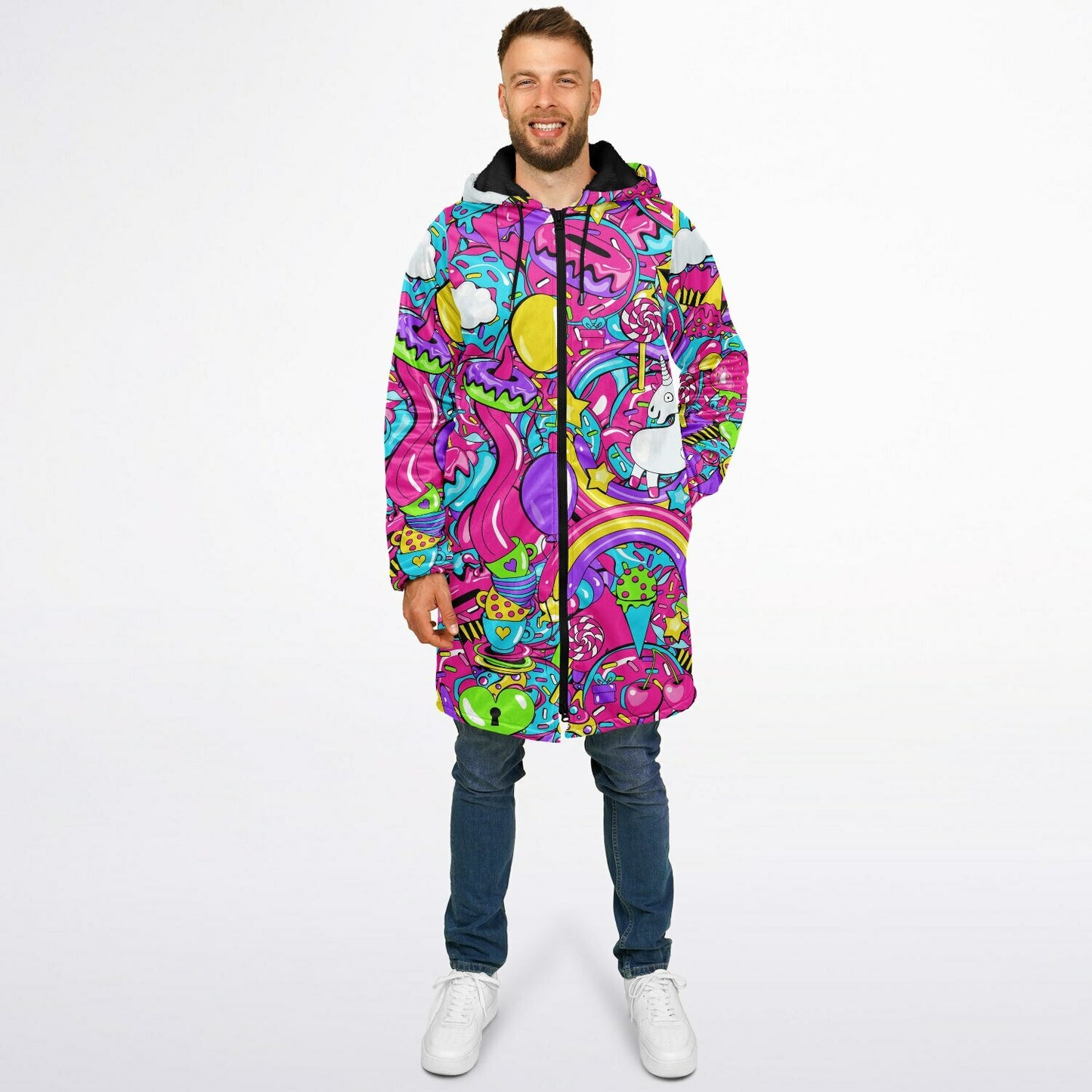 Good vibe Zipper Cloak