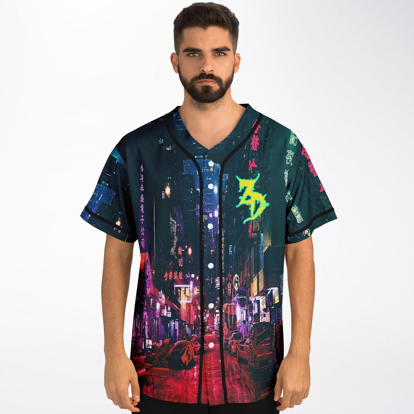 Cyberpunk 2077 Baseball Jersey