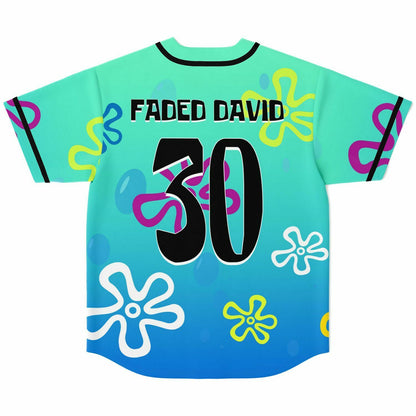 Faded david Baseball Jersey