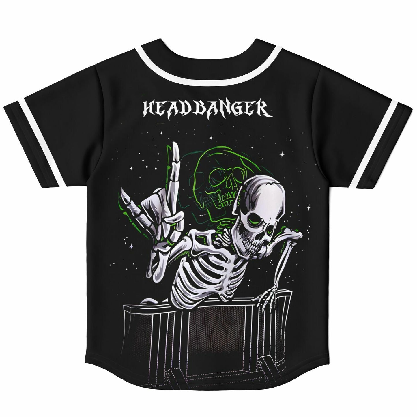 Little HeadBanger Kids Baseball Jersey