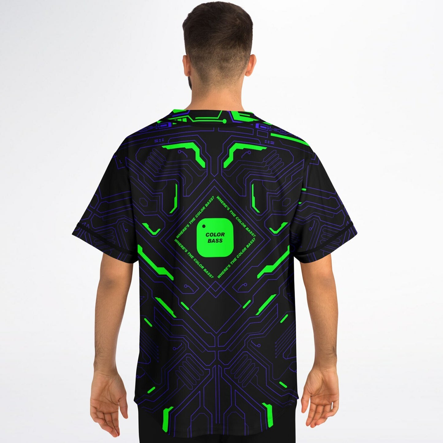 Color bass Baseball Jersey