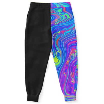 neon Liquid dripping smiley jogger newww