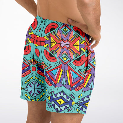 Trippy Doddle Swim Trunks Men