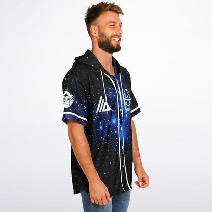 Todd custom Hooded Baseball Jersey