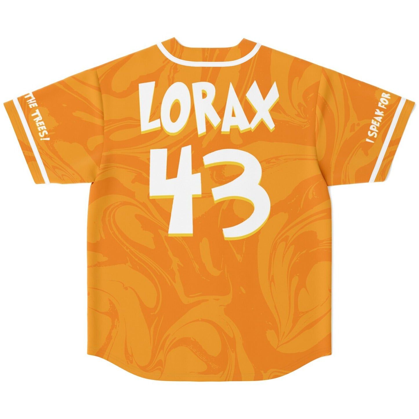Lorax custom Baseball Jersey