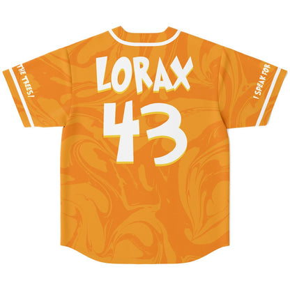 Lorax custom Baseball Jersey
