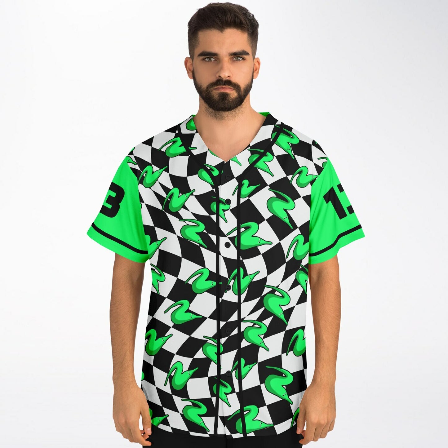 Worm time babe Baseball Jersey