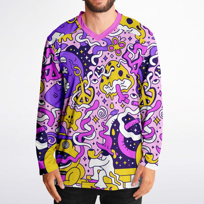 My trippy World Ice Hockey Jersey