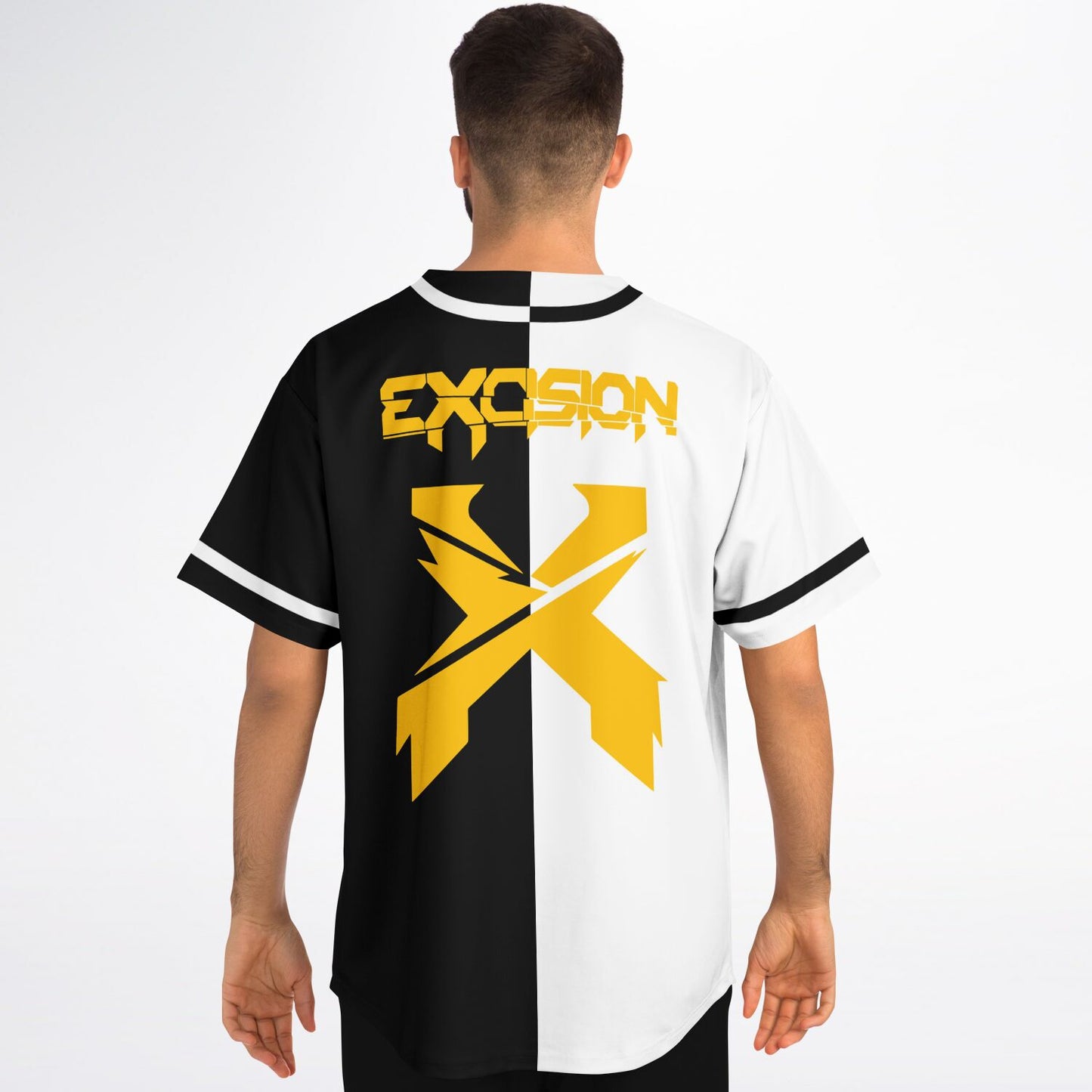 Excision gold Baseball Jersey