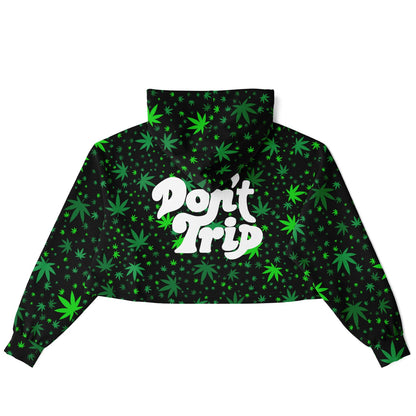 Stay High cropped hoodie
