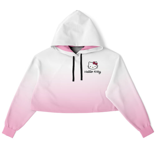Hello Riddim Cropped Hoodie