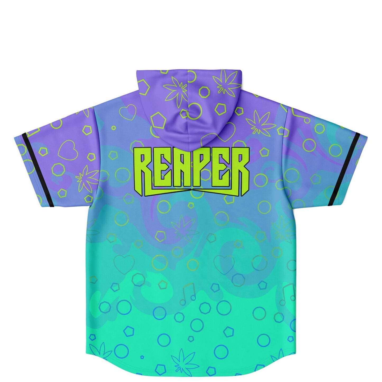 Forrest custom Hooded Baseball Jersey