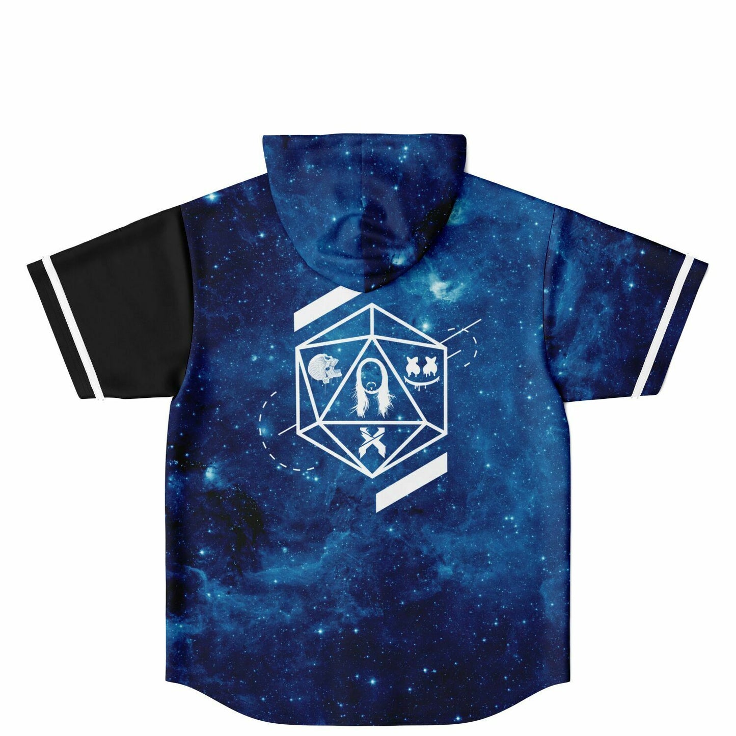 All in one Hooded Baseball Jersey