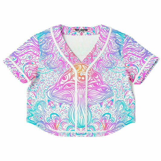 Laura Ba Cropped Baseball Jersey