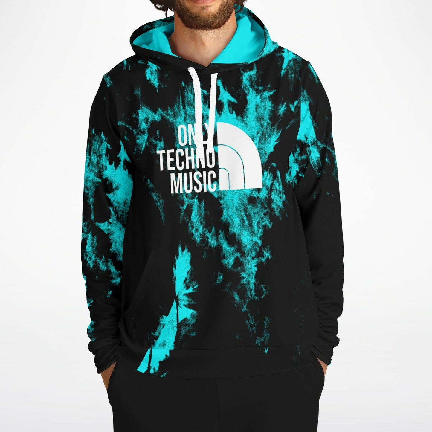 Only Techno Music Hoodie