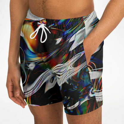 Glitch Swim Trunks