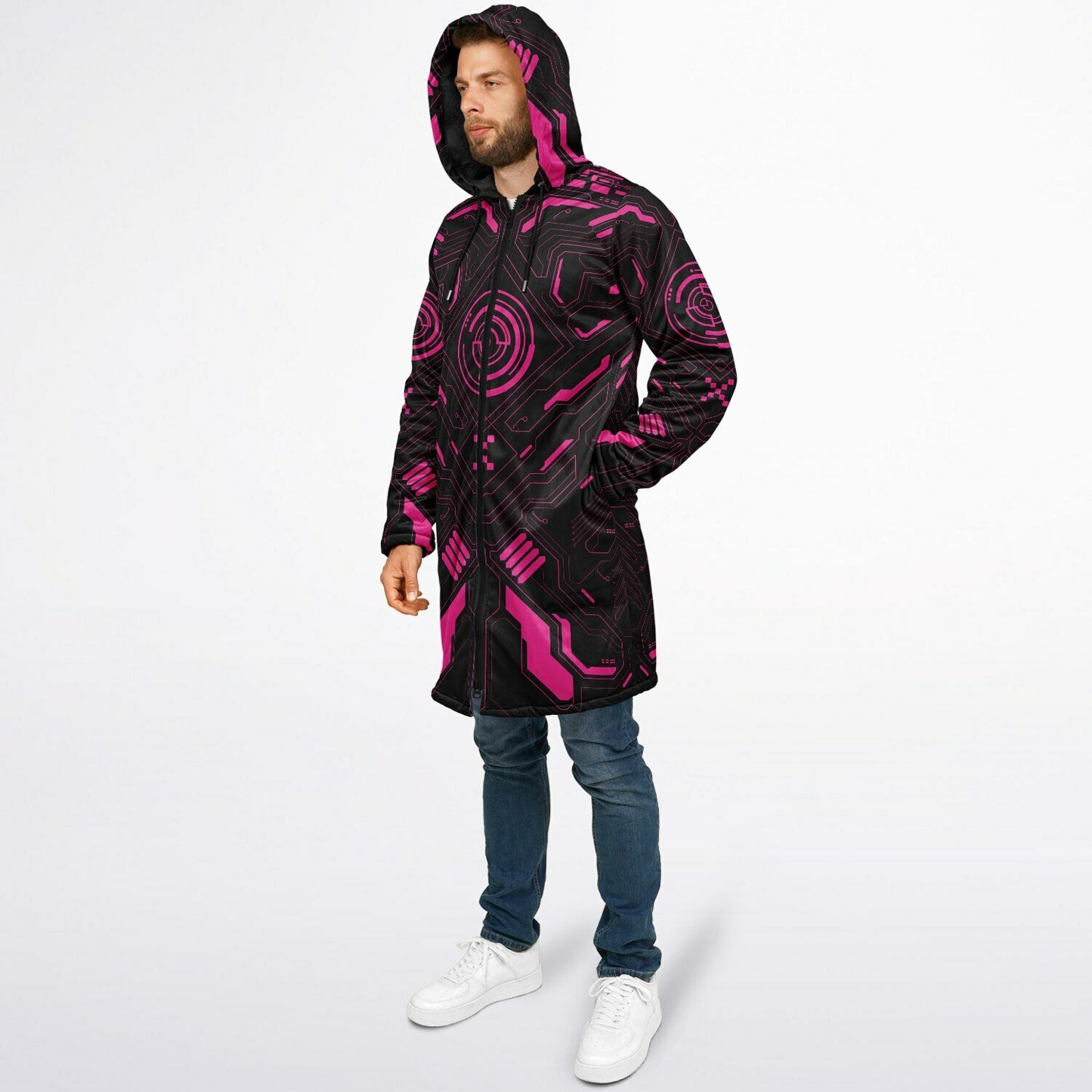 Cyber Zipper Cloak