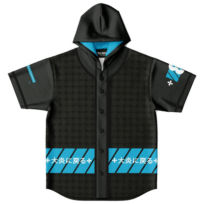 Zennon custom Hooded Baseball Jersey