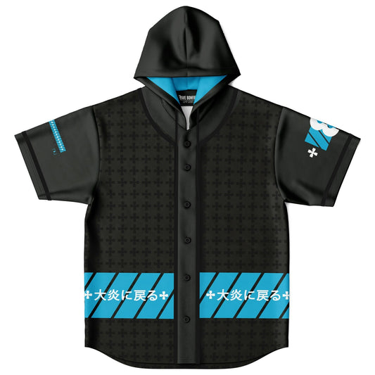 Zennon custom Hooded Baseball Jersey