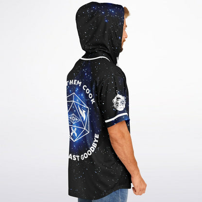 Todd custom Hooded Baseball Jersey