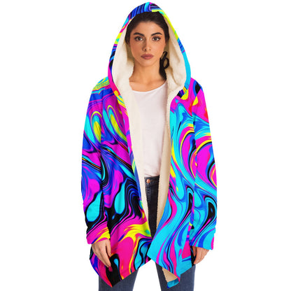 Neon colors rave Cloak