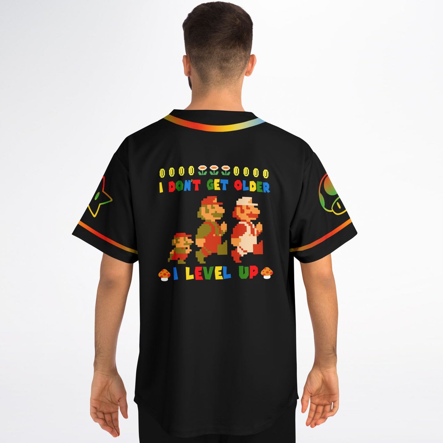 Super Mushroom Baseball Jersey