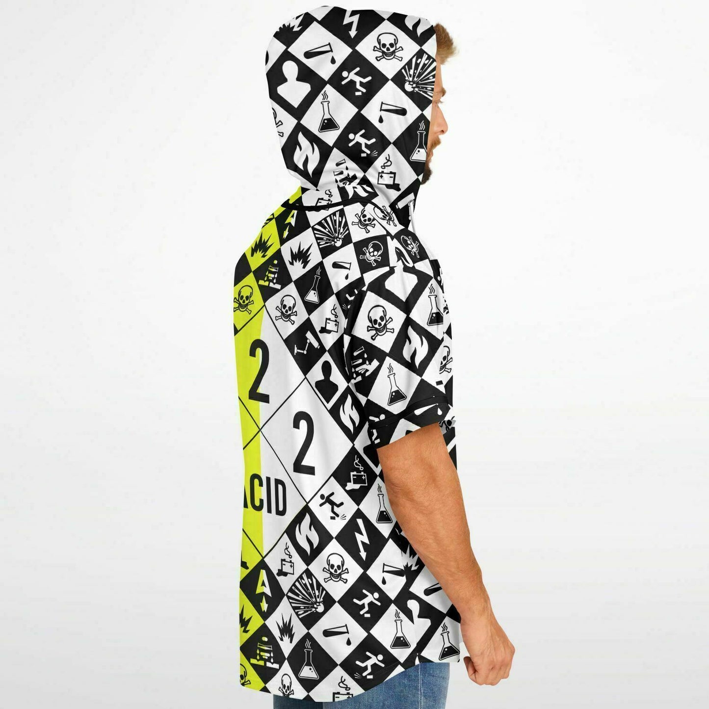 Acid Hooded Baseball Jersey
