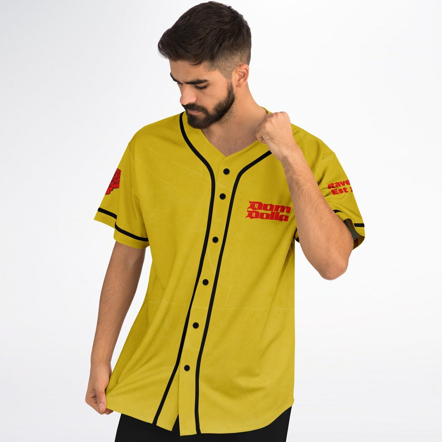 Farah custom Baseball Jersey V1