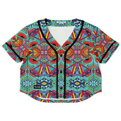 Pretty Girls Like Bass Cropped Baseball Jersey