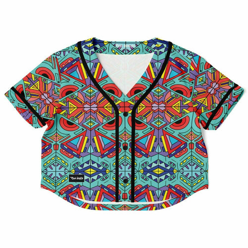 Pretty Girls Like Bass Cropped Baseball Jersey