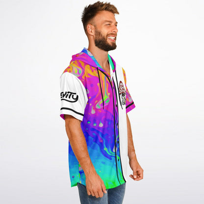 All in one Hooded Baseball Jersey