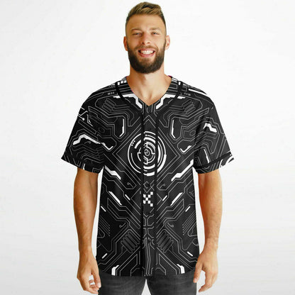 Cyberpunk Hud Reversible Baseball Jersey