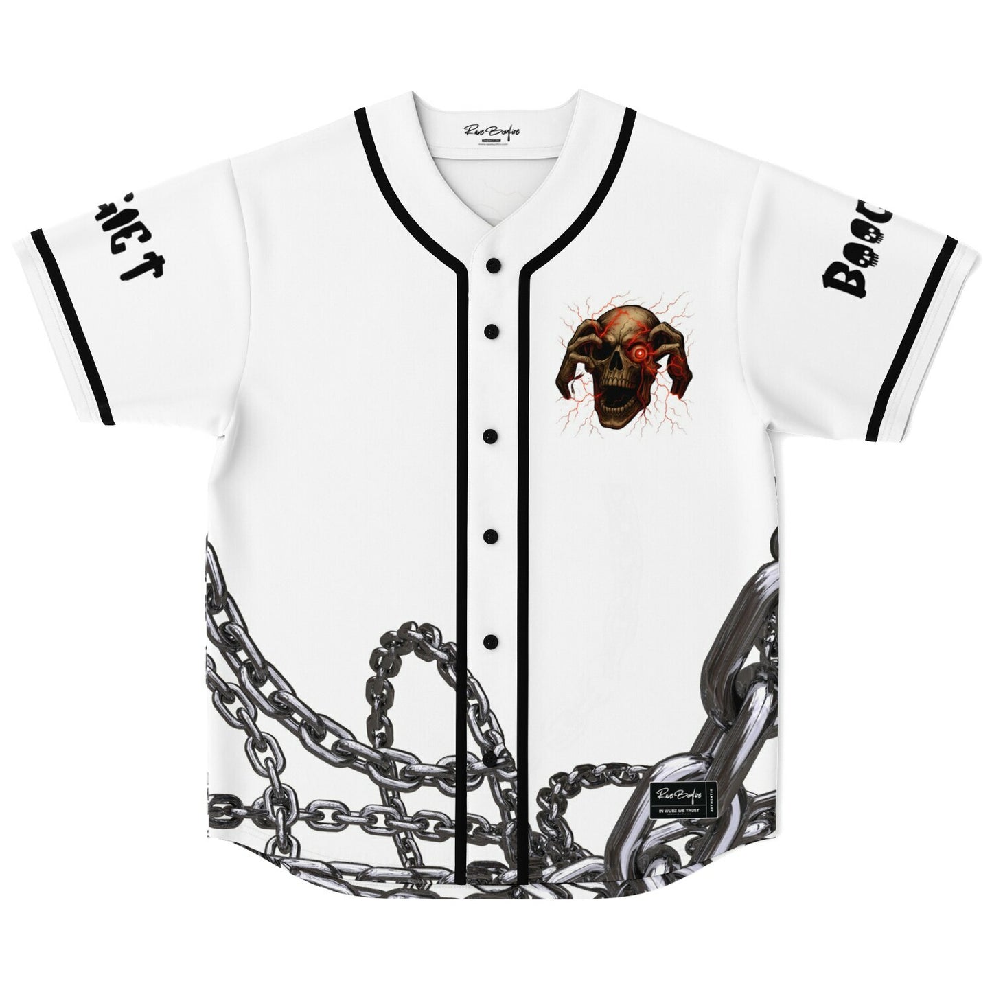 Nicke custom Baseball Jersey